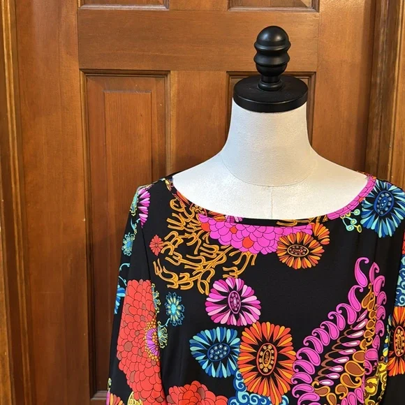 Trina Turk Multicolor Floral Dress - Picture 4 of 9